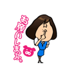 (社会人女子)敬語スタンプ：おふぃすレデ子（個別スタンプ：21）