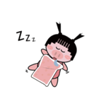 Daily articles sister pig（個別スタンプ：6）