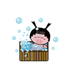 Daily articles sister pig（個別スタンプ：12）