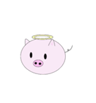 87 pig's various expressions（個別スタンプ：3）
