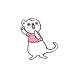 理系ラッコ2【ケミオ】の友情（個別スタンプ：2）