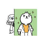 理系ラッコ2【ケミオ】の友情（個別スタンプ：20）