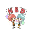 DM ＆ J（個別スタンプ：40）