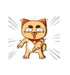 Fuzzy Brow Cat（個別スタンプ：2）