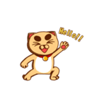 Fuzzy Brow Cat（個別スタンプ：11）