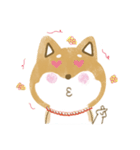 Q Shiba Inu（個別スタンプ：16）