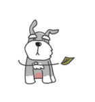 Schnauzer Money and DiDi's diary（個別スタンプ：2）