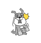 Schnauzer Money and DiDi's diary（個別スタンプ：4）