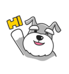 Schnauzer Money and DiDi's diary（個別スタンプ：8）