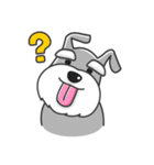 Schnauzer Money and DiDi's diary（個別スタンプ：9）