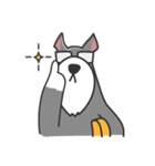 Schnauzer Money and DiDi's diary（個別スタンプ：13）