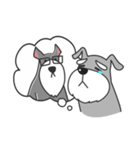 Schnauzer Money and DiDi's diary（個別スタンプ：20）
