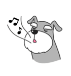 Schnauzer Money and DiDi's diary（個別スタンプ：22）