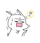うさぎで日常（個別スタンプ：3）