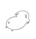 うさぎで日常（個別スタンプ：4）