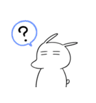 うさぎで日常（個別スタンプ：13）