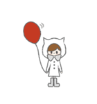 miss cat x mr rabbit（個別スタンプ：30）