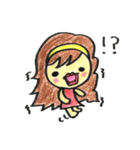 ウルウル瞳のキュートな女の子（個別スタンプ：15）