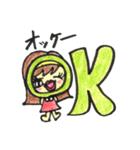 ウルウル瞳のキュートな女の子（個別スタンプ：20）