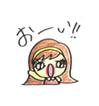 ウルウル瞳のキュートな女の子（個別スタンプ：36）