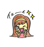 ウルウル瞳のキュートな女の子（個別スタンプ：38）
