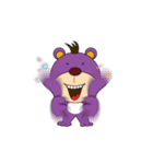 Animation bear(Animation)（個別スタンプ：4）