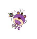 Animation bear(Animation)（個別スタンプ：5）