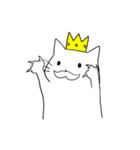 しろねこさん詰め合わせ（個別スタンプ：1）