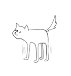 しろねこさん詰め合わせ（個別スタンプ：5）