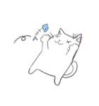 しろねこさん詰め合わせ（個別スタンプ：6）