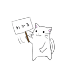 しろねこさん詰め合わせ（個別スタンプ：9）