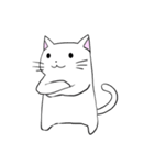 しろねこさん詰め合わせ（個別スタンプ：11）