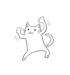 しろねこさん詰め合わせ（個別スタンプ：14）