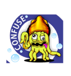 Octorion (Funny Octopus)（個別スタンプ：1）
