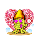 Octorion (Funny Octopus)（個別スタンプ：4）
