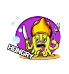 Octorion (Funny Octopus)（個別スタンプ：6）