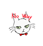 Green Eyed Cat（個別スタンプ：7）