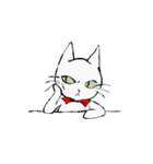 Green Eyed Cat（個別スタンプ：15）
