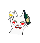 Green Eyed Cat（個別スタンプ：22）