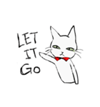 Green Eyed Cat（個別スタンプ：25）