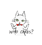 Green Eyed Cat（個別スタンプ：28）