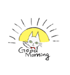 Green Eyed Cat（個別スタンプ：31）