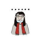 cold girl（個別スタンプ：1）