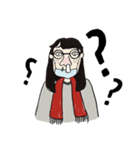 cold girl（個別スタンプ：3）