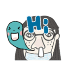cold girl（個別スタンプ：9）