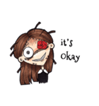 rosie girl (Eng)（個別スタンプ：3）