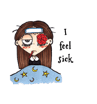 rosie girl (Eng)（個別スタンプ：33）