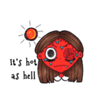 rosie girl (Eng)（個別スタンプ：37）