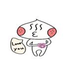Small prok buns with freckle.（個別スタンプ：10）