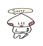 Small prok buns with freckle.（個別スタンプ：24）